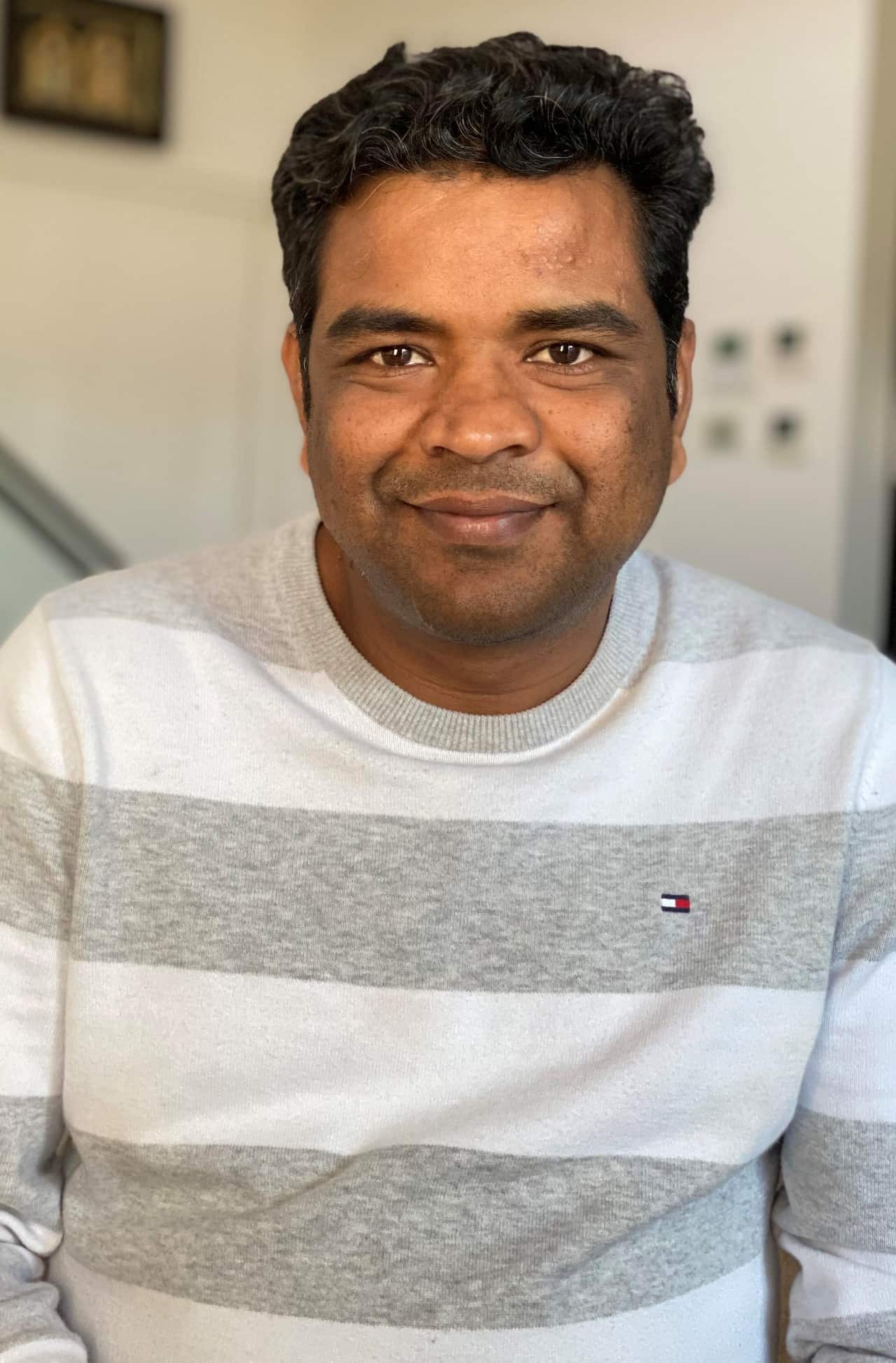 Yadagiri Kunarapu and his wife took Covaxin before they returned to Australia in June. 