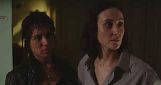 Valentina Muhr and Giannina Frutero in the series Inspector Rojas: In Cold Blod