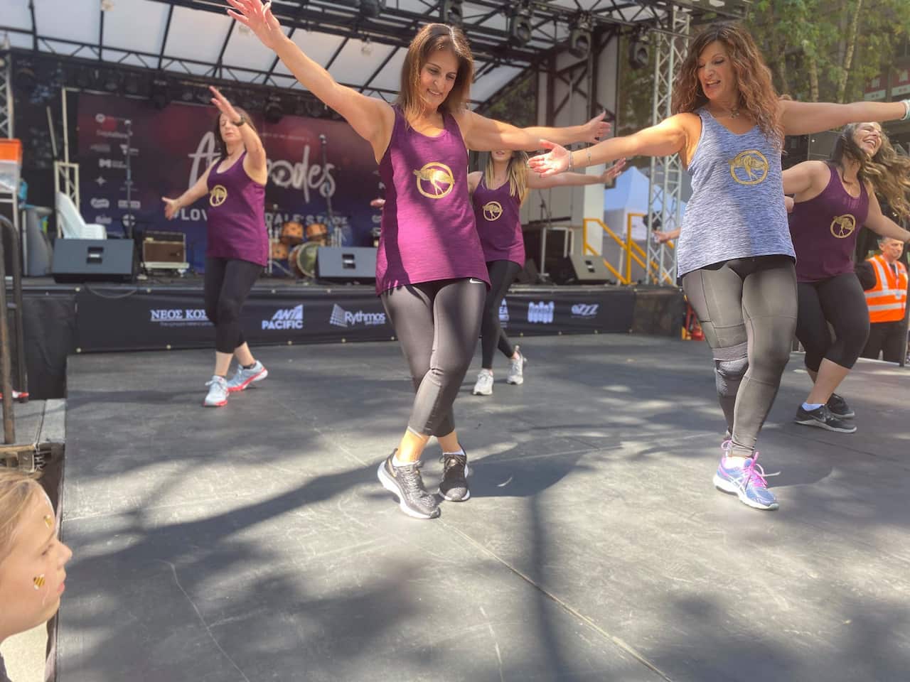 dancers at Greek festival 