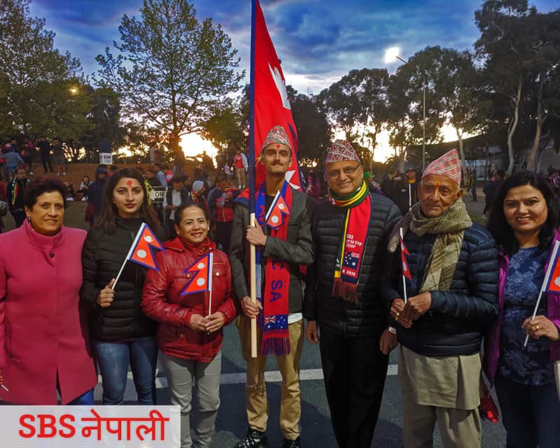 Nepali Supporters in Canberra