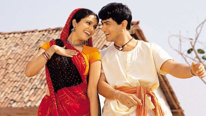 LAGAAN: ONCE UPON A TIME IN INDIA [IND 2001]  GRACY SINGH, AAMIR KHAN     Date: 2001