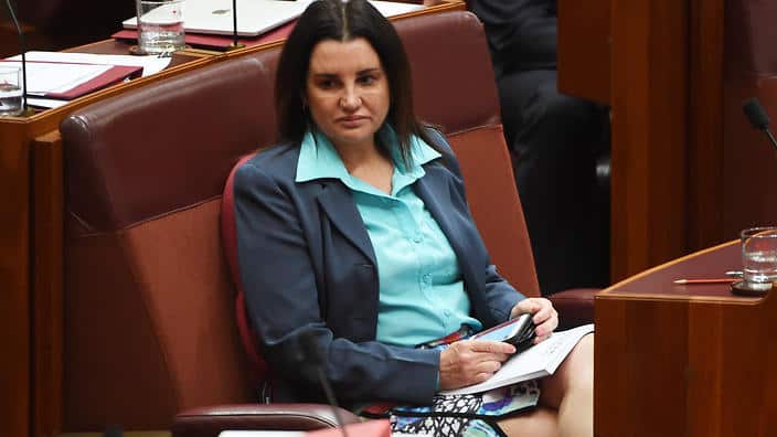 Tasmanian Senator Jacqui Lambie