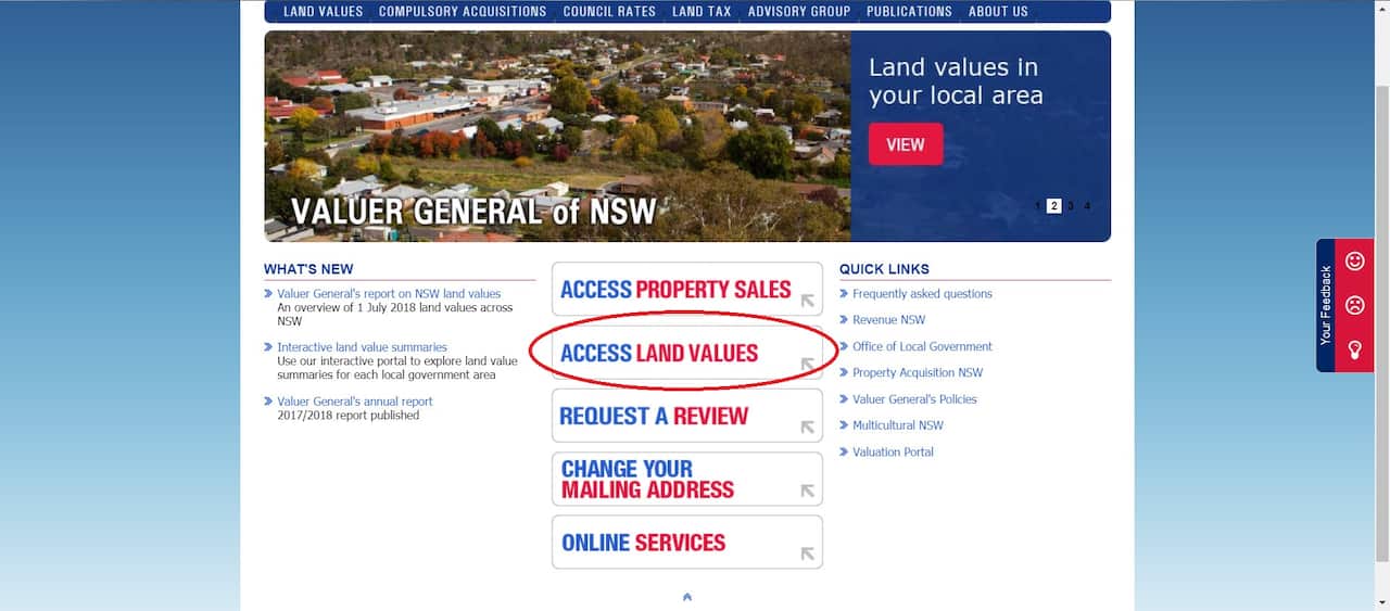 NEW LAND VALUES FOR NSW RELEASED