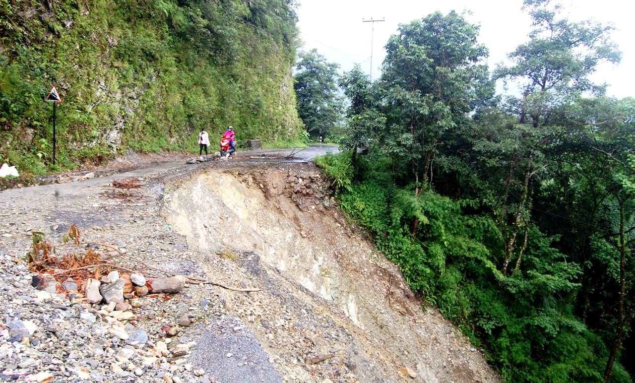 Landslides in Nepal