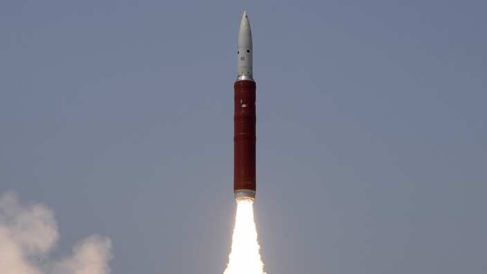 Launch of Ballistic Missile Defense Interceptor missile  during an Anti-Satellite  missile test 'Mission Shakti'