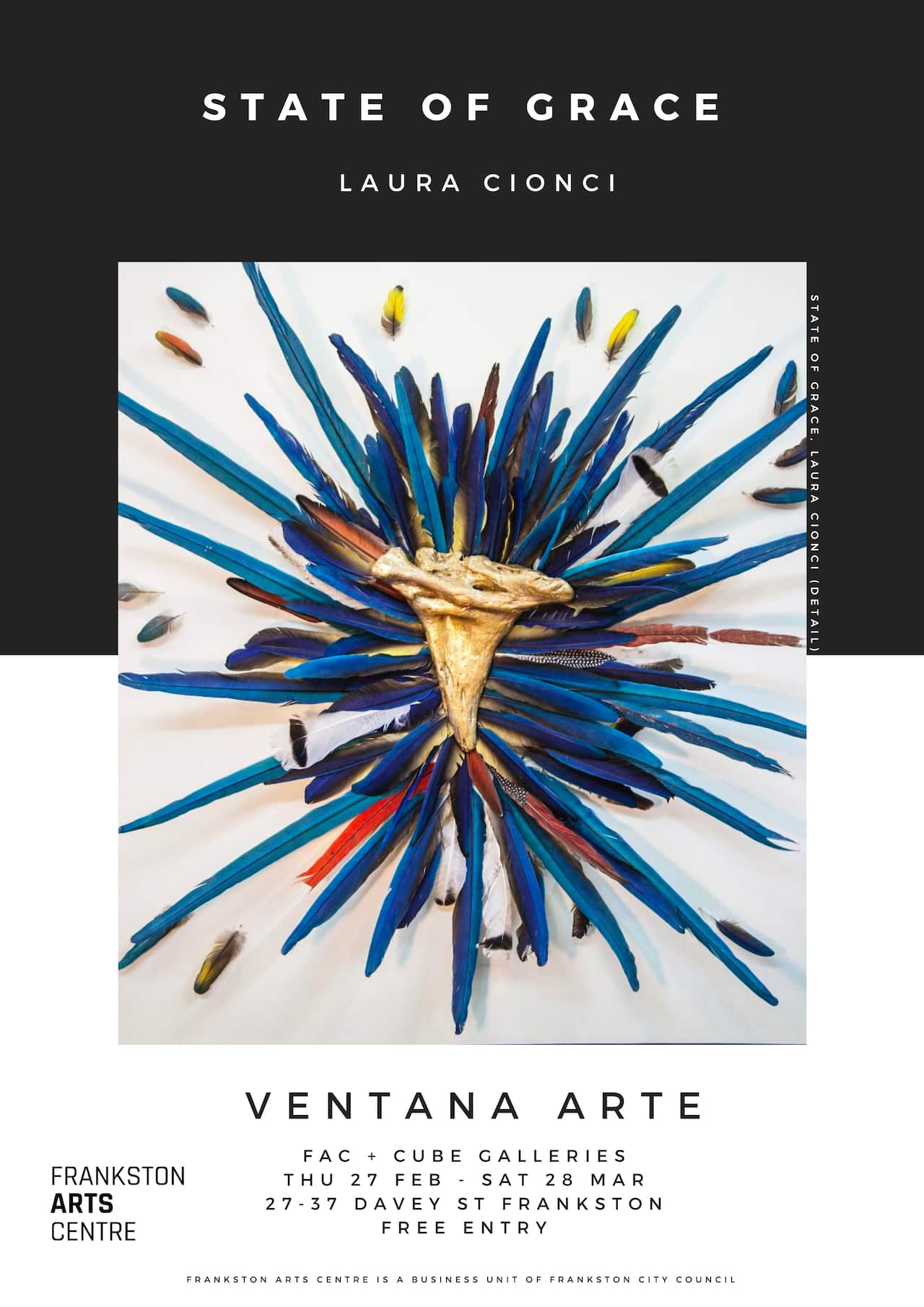 Invitation to the Ventana Fiesta exhibition