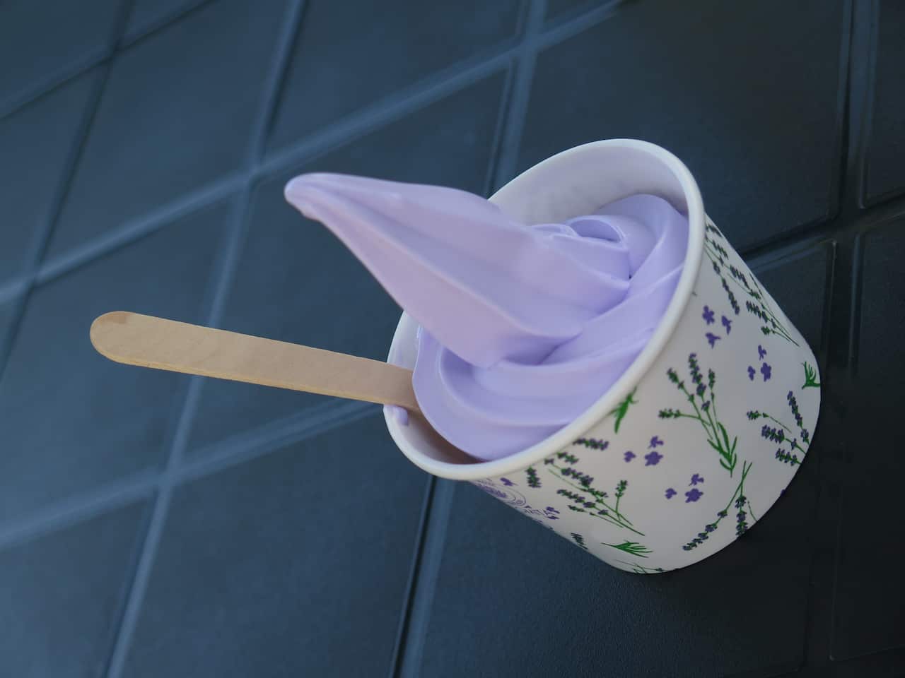 lavender ice cream