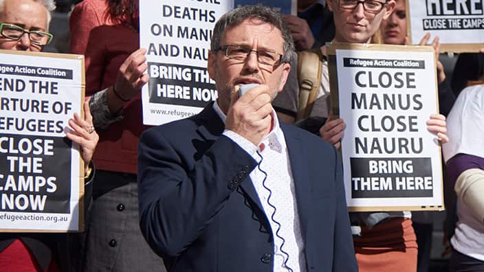 George Newhouse, director of the National Justice Project