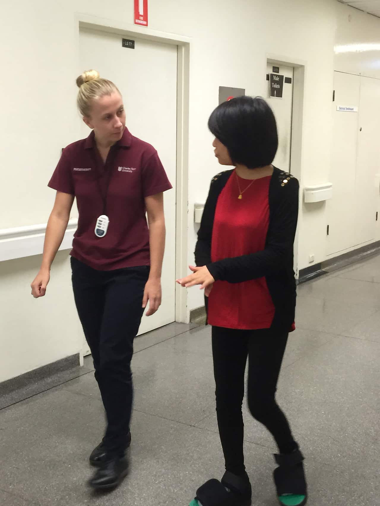 Michael has always been by Tina's side even as she was learning how to walk again.