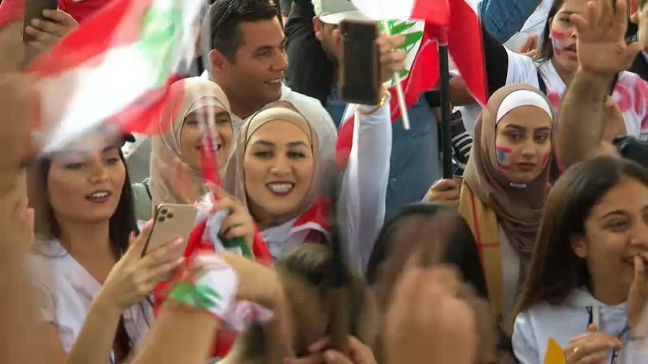 Lebanese Sydney protest