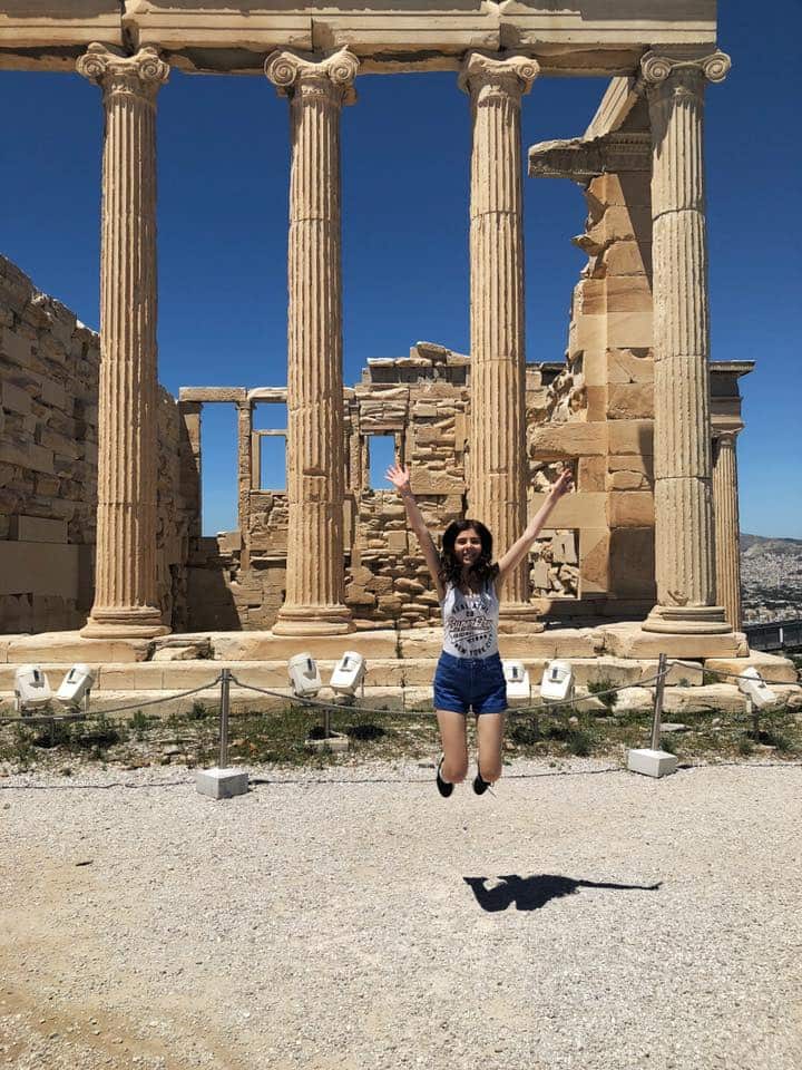Leea Nanos in Greece