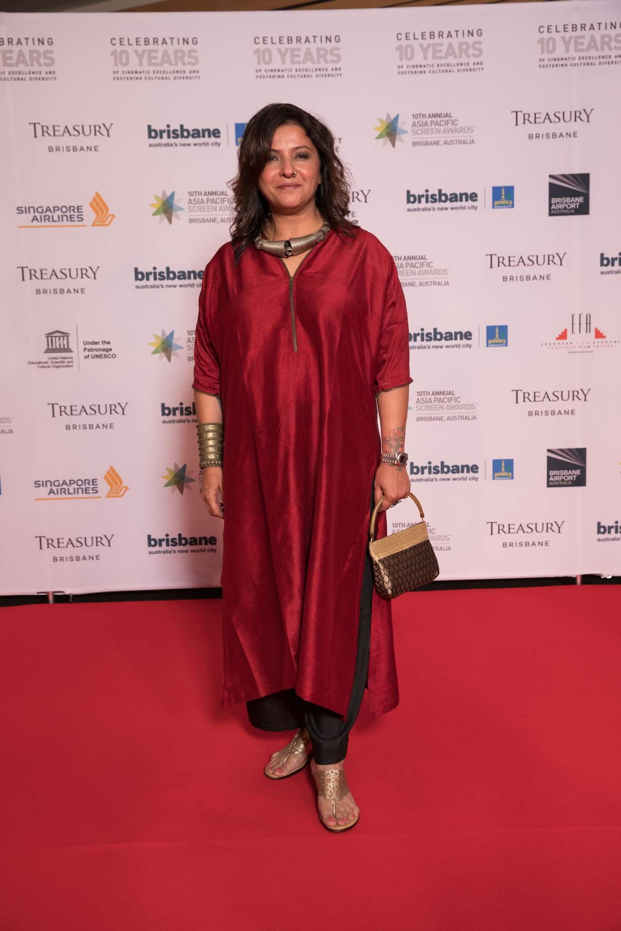 Leena Yadav at Asia Pacific Screen Awards