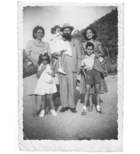 Lella Cariddi's family