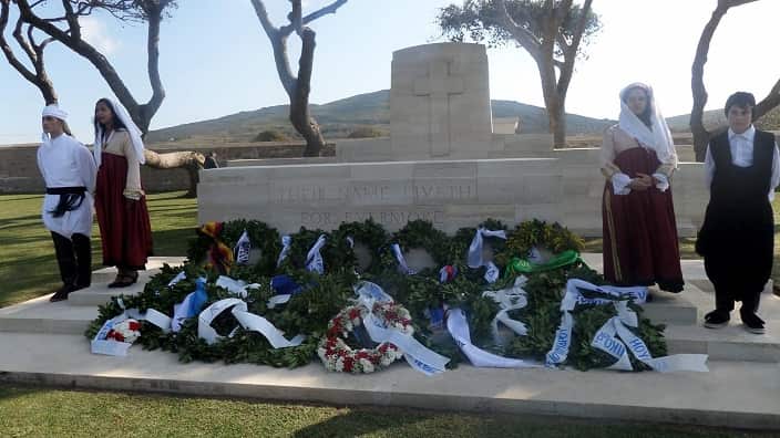 Lemnos island commemorates the Mudros Armistice 