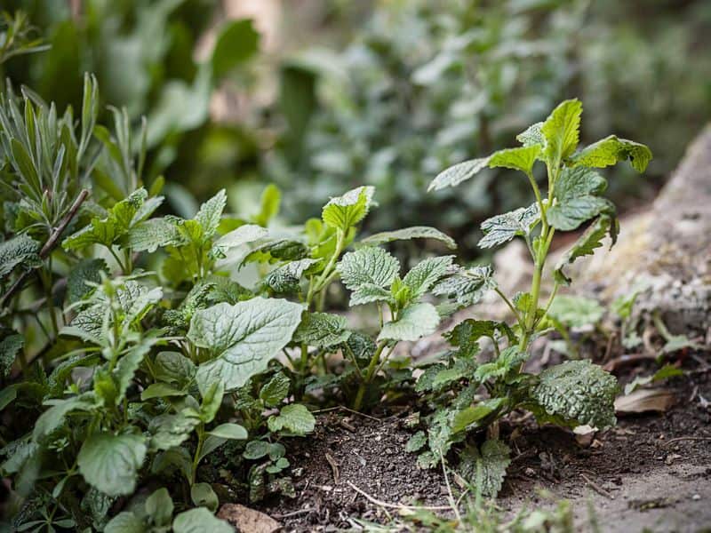 Lemon balm’s botanical name Melissa means ‘honey bee’ in Greek.