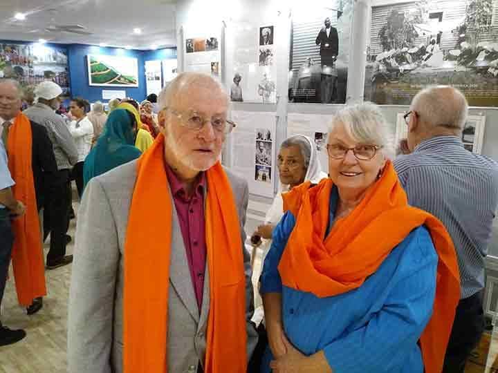 Historians, authors and curators Len Kenna and Crystal Jordan