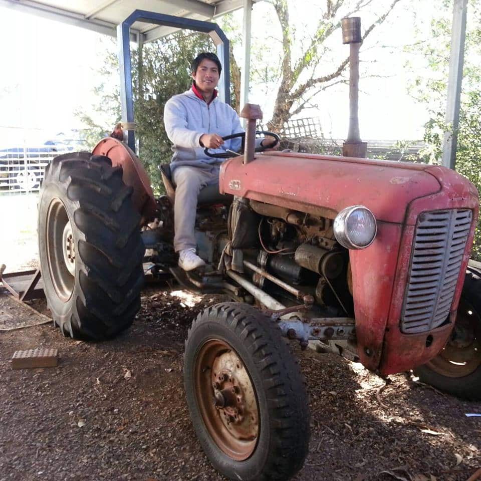 Levi Datu, Ballarat, farm worker