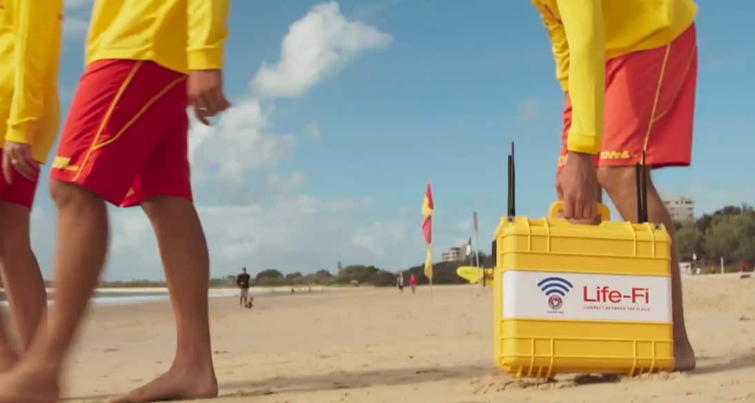 The new technology, called Life-Fi