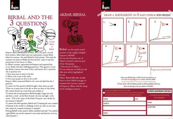 Light magazine from Canberra