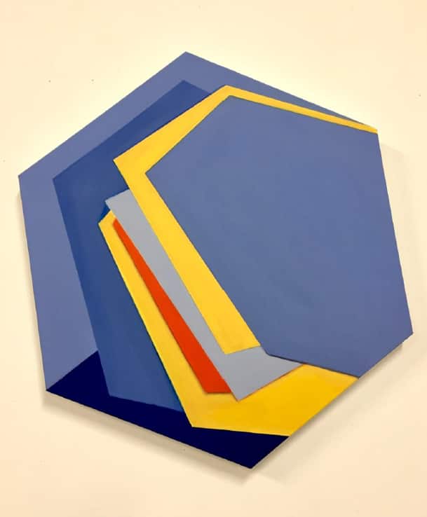 Liliana Barbieri, Rhyming Verse, 2020. Mixed media on canvas.