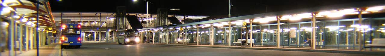 Interstate and local bus and coach terminal in Liverpool, New South Wales