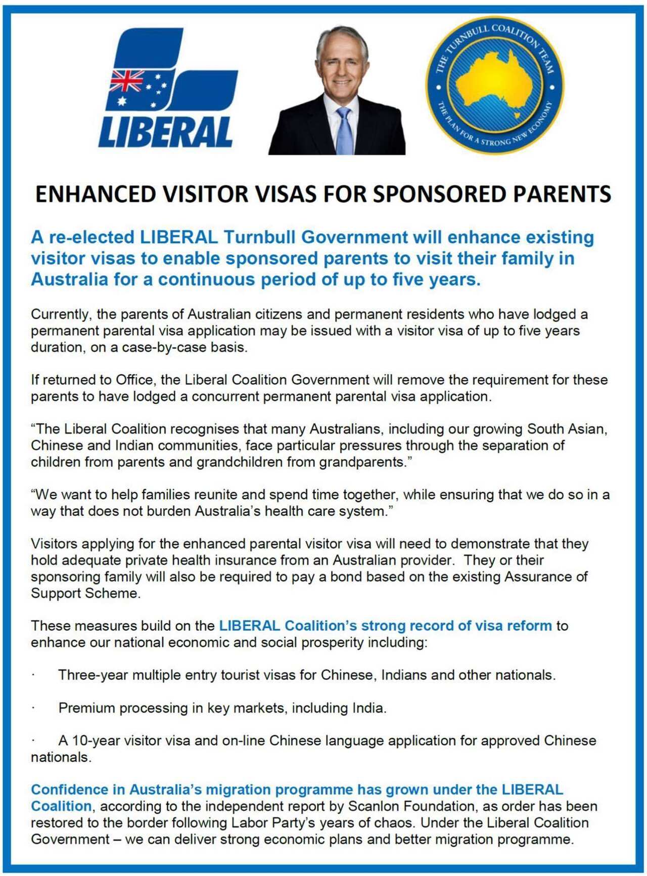 Long stay announcement