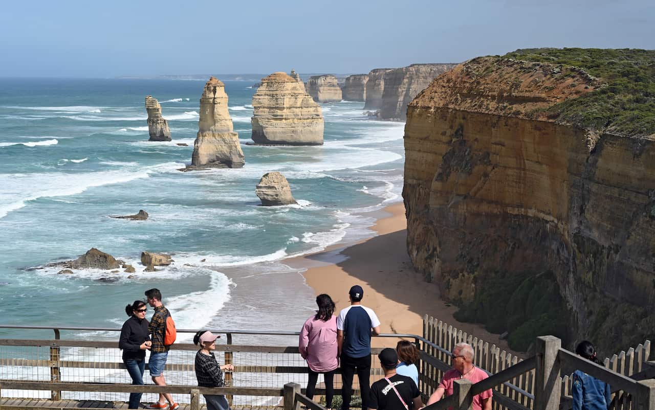 Views of Australia. The Great Ocean Road and 12 Apostles. Loch Ard Gorge in Port Campbell National Park. .January 28 2020. Australia, Melbourne.Photo credit: Sergei' Vishnevskii'/Kommersant/Sipa USA