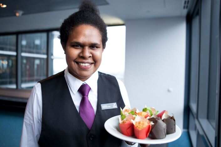 Lorraine -Indigenous trainee chef