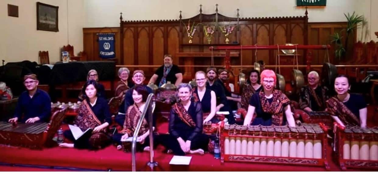 Gamelan orchestras in Australia not only attract people non-Indonesian backgrounds but also across age groups.