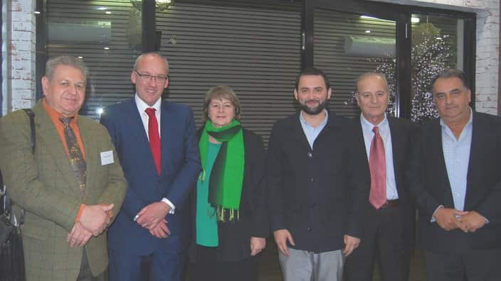 MP Luke Foley, lider opozicije u NSW sa članovima BH zajednice, pozvanima na iftar koji je on organizovao u zapadnom Sydneyu