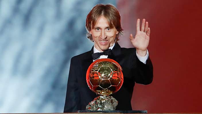 Luka Modric wins Ballon d'Or