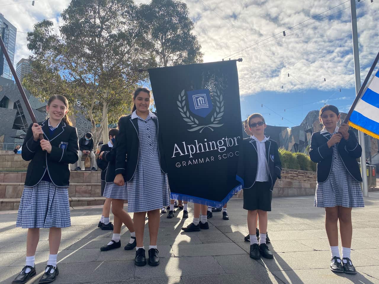 Alphington Grammar students