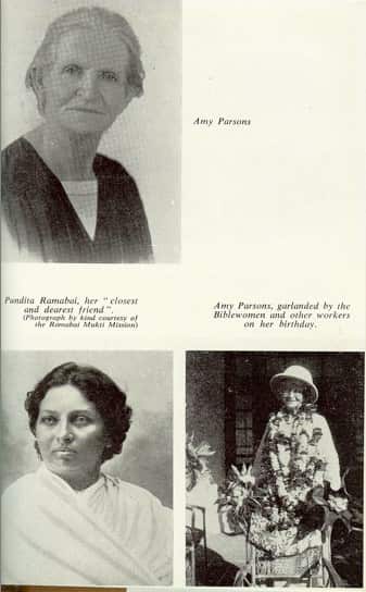 amy parsons, pandita ramabai