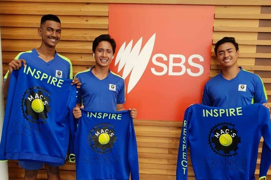 MCTA's tennis players