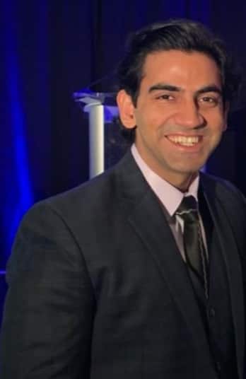 Madhur Matta, who is working in the ICU as a nurse again, during the COVID-19 outbreak