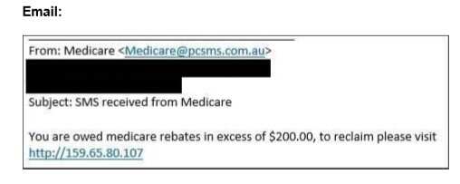 Medicare scam