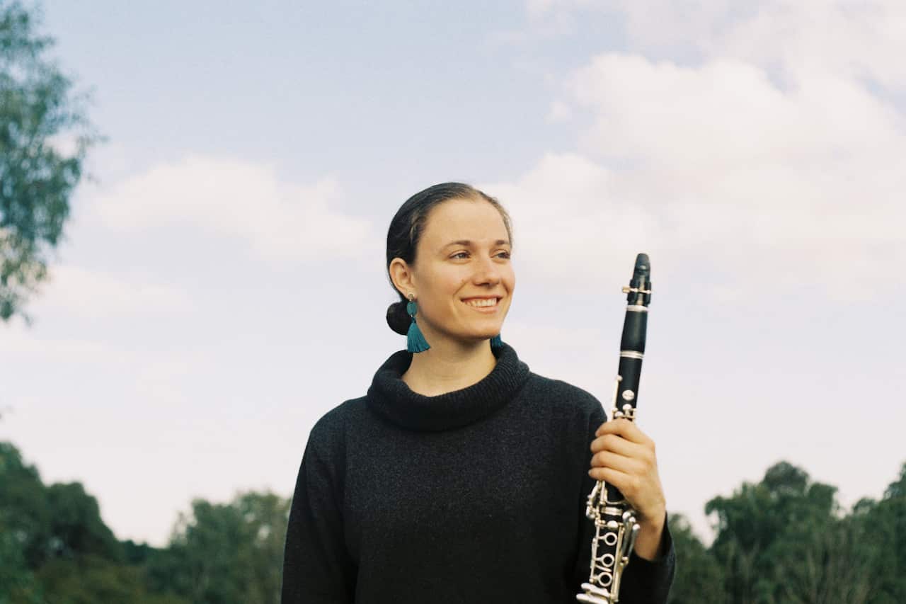 coronavirus, COVID-19, Macedonian Community, Magdalena Krstevska, solo clarinet, classical music,