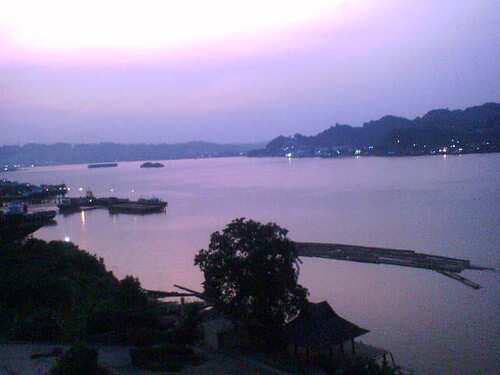 The people of Liu Mulang live at the head of the Mahakam River in East Kalimantan. 
