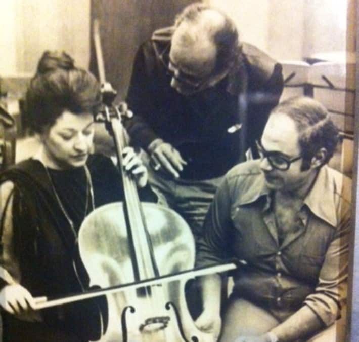 مجدي بولس عازف التشيللو المصري الأسترالي والفنانة وردة الجزائرية