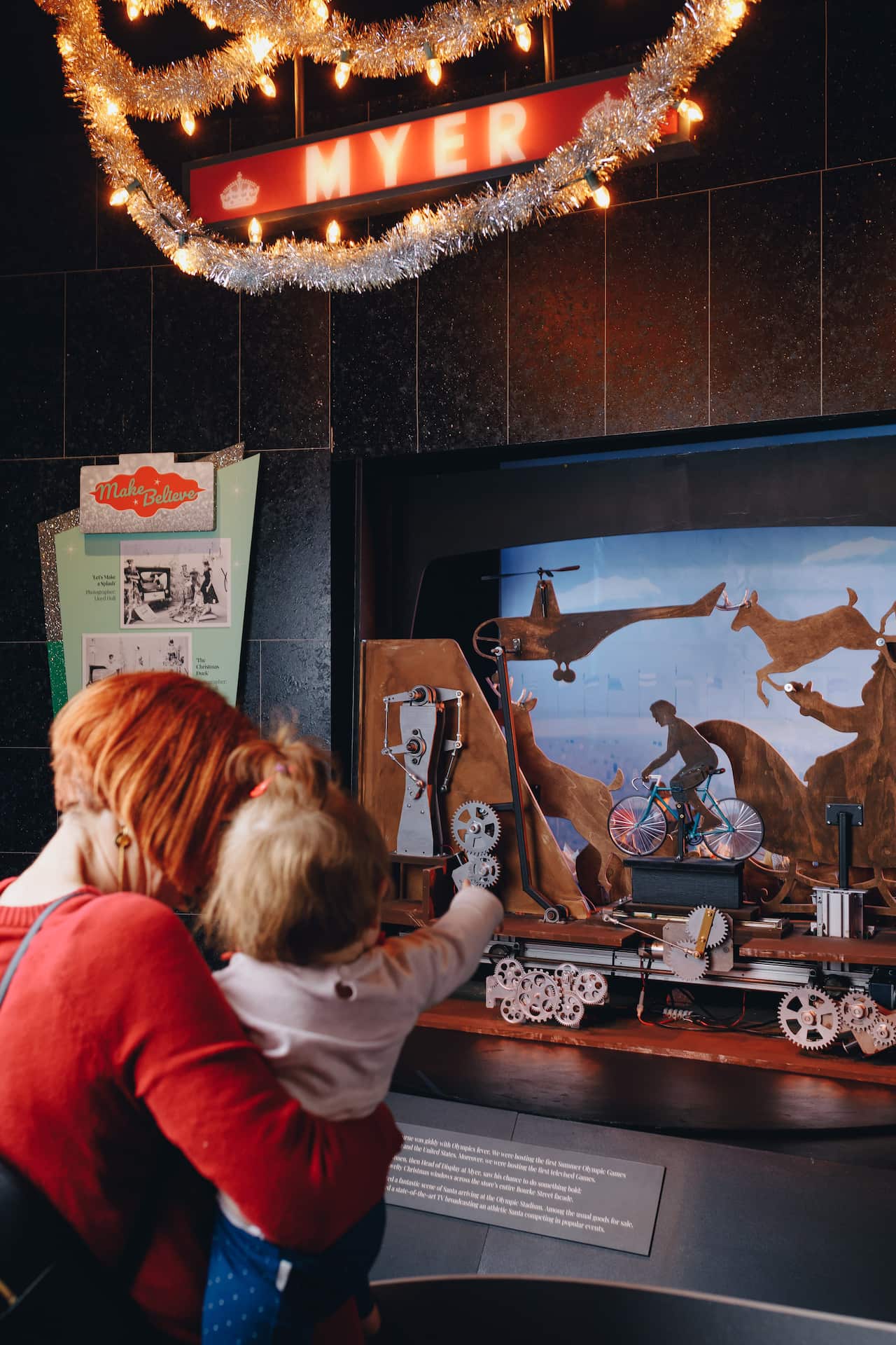 Myer Christmas Window exhibition