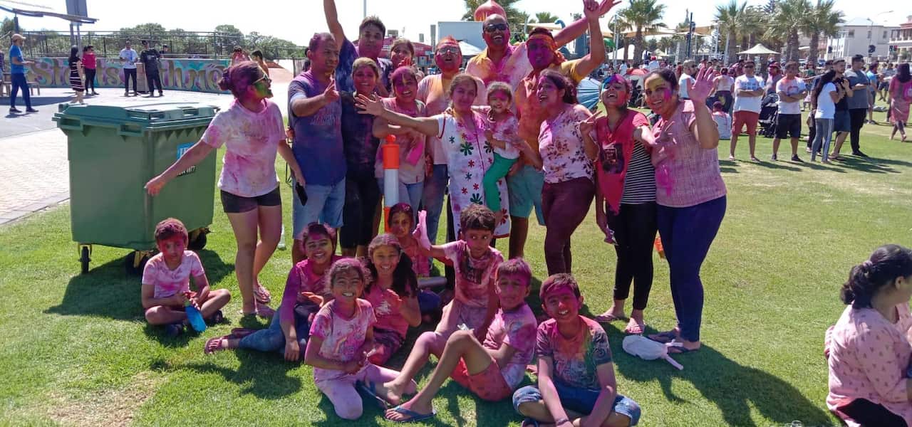 Holi in Australia 