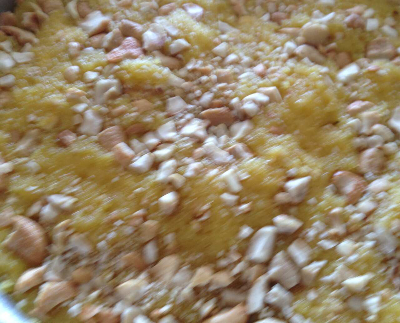 Set Mixture in Tray