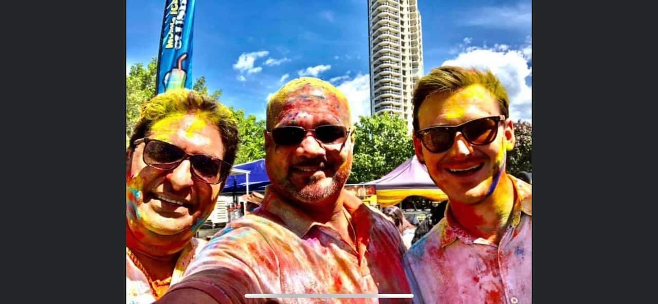 Holi in Australia 