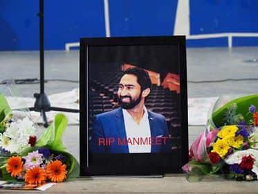Candle light vigil for Manmeet Alisher in Cairns