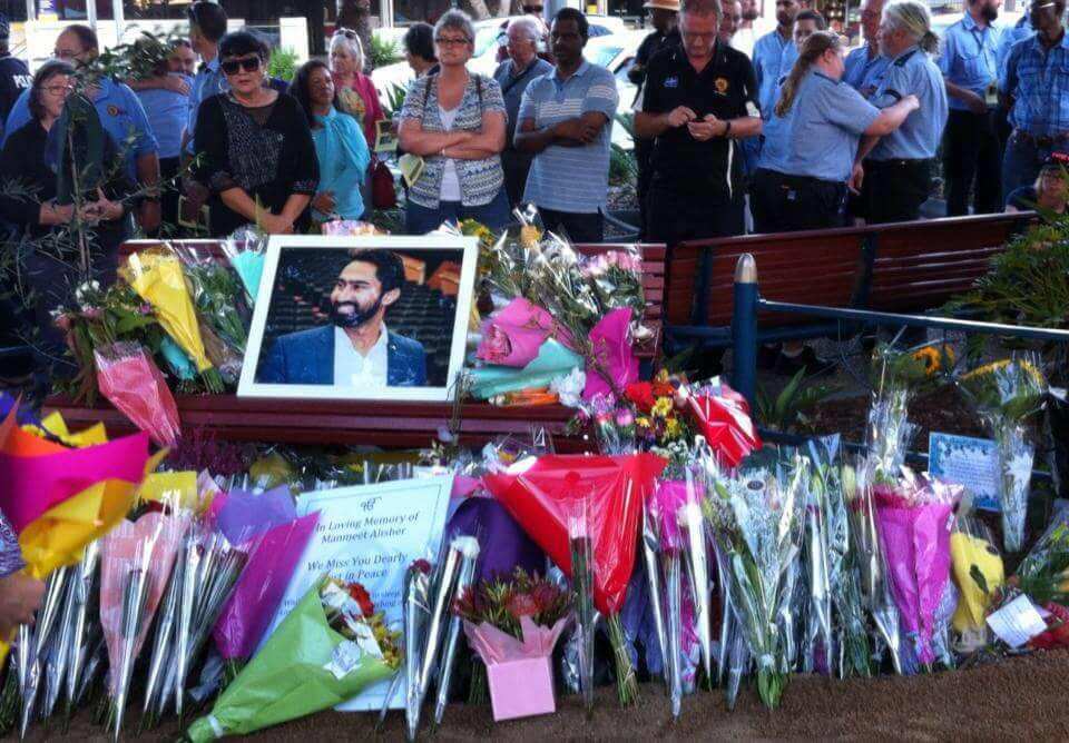 Community pays tribute to the slain Brisbane bus driver, Manmeet Alisher