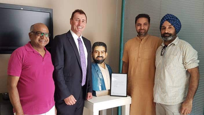 Manmeet's memorial