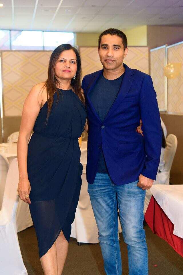 Manny Singh and Poonam