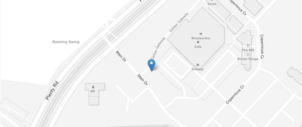 The woman's body was found near the Polaris shopping centre in Bundoora, in Melbourne's north.