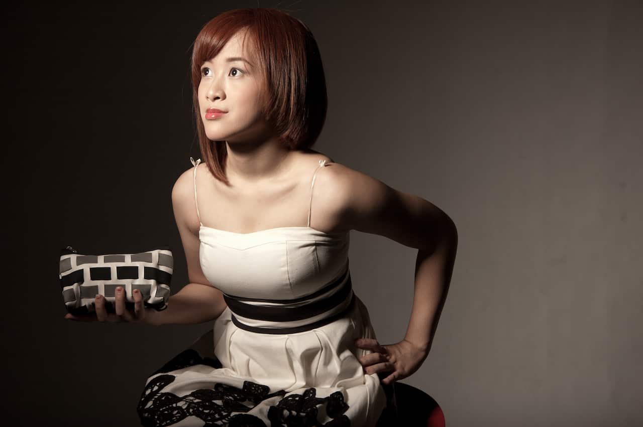 Marbee’s photo shoot for her university assignment, Melbourne, March 2020.