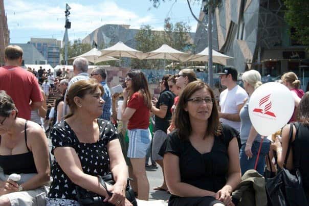 Marcela in a recent photo with her mother. 